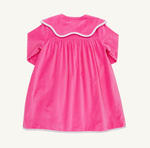 Load image into Gallery viewer, Tabitha's Teacher's Pet Dress - Velveteen - Winter Park Pink/ WAW
