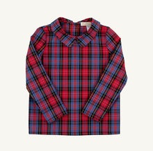 Load image into Gallery viewer, Peter Pan Collar Shirt &amp; Onesie LS- Bucktown Tartan
