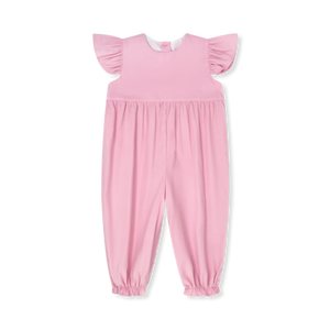 Cord Angel Romper - Pink