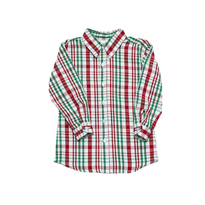 Sleigh Plaid Alton Button Down Shirt