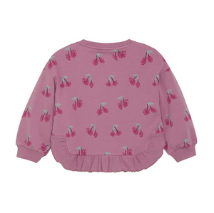 AOP Sweatshirt LS- Mauve Orchid