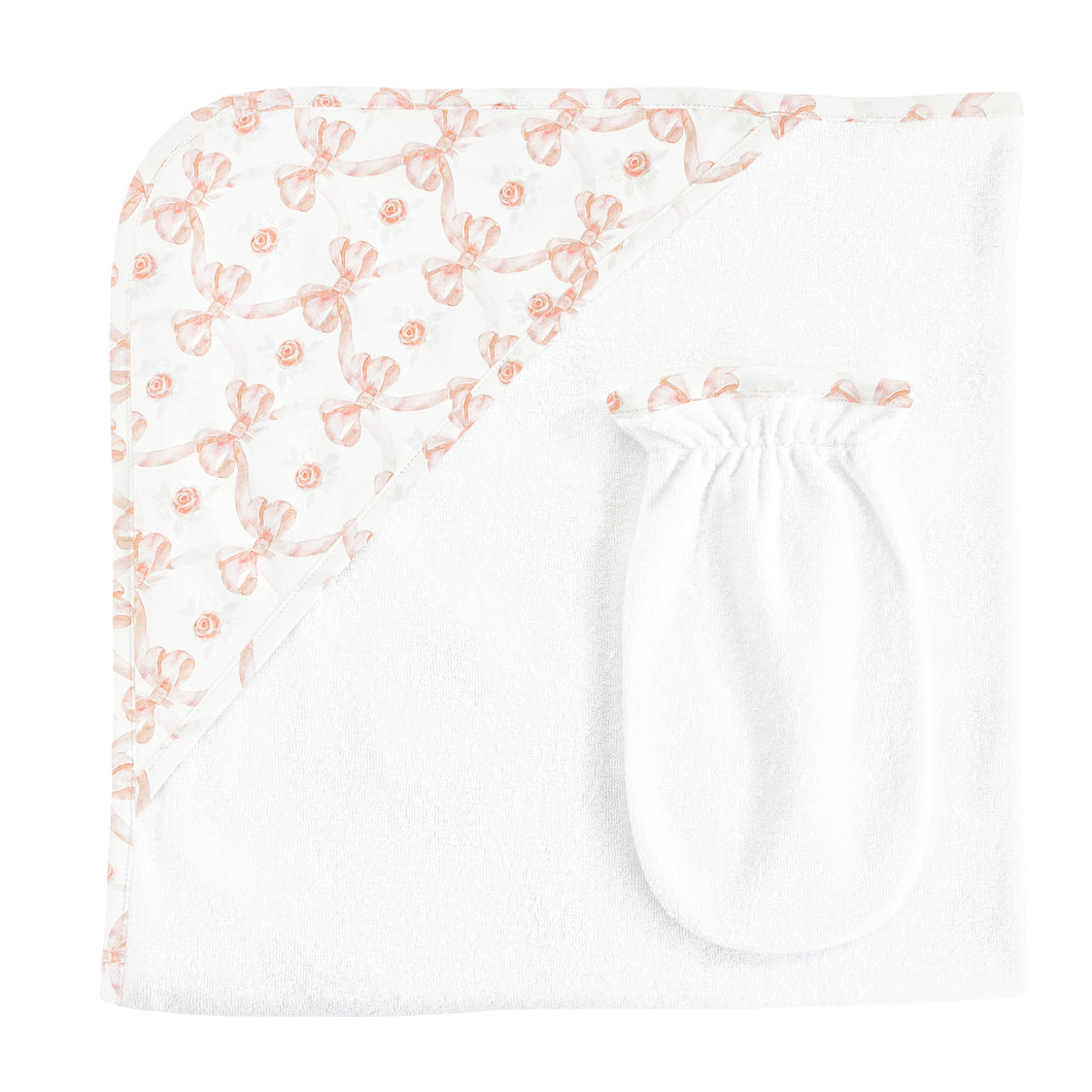 Petit Dancer Hooded Towel with Mitt