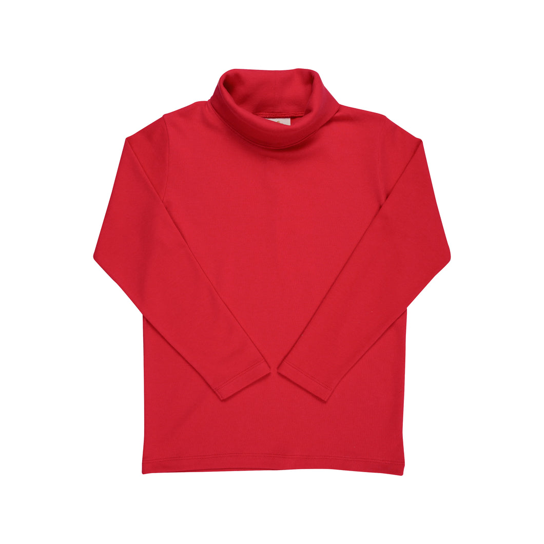 Tatum’s Turtleneck Shirt & Onesie (Unisex)- Richmond Red