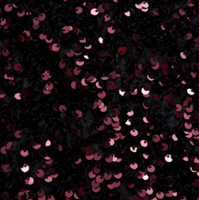Load image into Gallery viewer, Vineyard Wine Velour Sequins Dress
