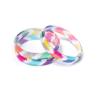 Colorful Tribal Stripes Bangles