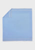 Cotton Baby Shawl- Sky Blue