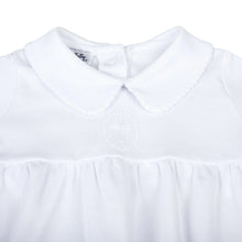 Load image into Gallery viewer, Blessed Embr. Smocked Gown- White
