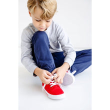Load image into Gallery viewer, Gates Sweeney Pima Sweatpant- Nantucket Navy/ RR
