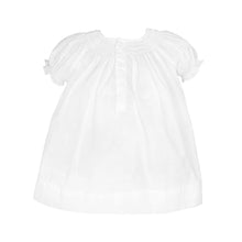 Load image into Gallery viewer, Wave Smocked Daygown w/ Bloomers &amp; Bonnet- White
