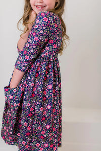 Flower Farm Pocket Twirl Dress