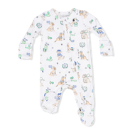 Country Club Dogs 2 Way Zipper Footie