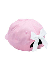 Load image into Gallery viewer, Big Sister Bow Baseball Hat- Pink
