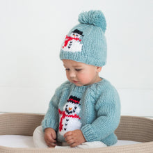 Load image into Gallery viewer, Frosty Snowman Surf Sweater &amp; Beanie Set
