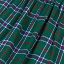 Load image into Gallery viewer, Puff Sleeve Pinafore LS Dress- Holiday Plaid
