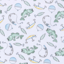 Load image into Gallery viewer, Hook, Line, &amp; Sinker Short Pajamas- Blue

