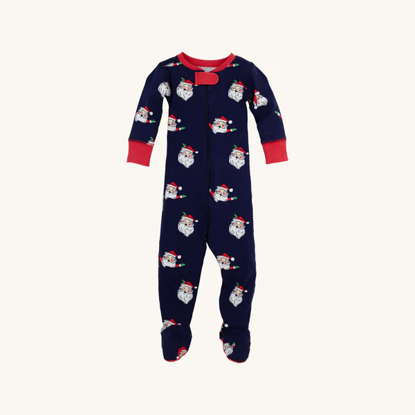 Knox’s Night Night Footed- St. Nick/Richmond Red