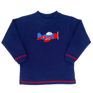 Fighter Plane Sweatshirt - Dark Royal