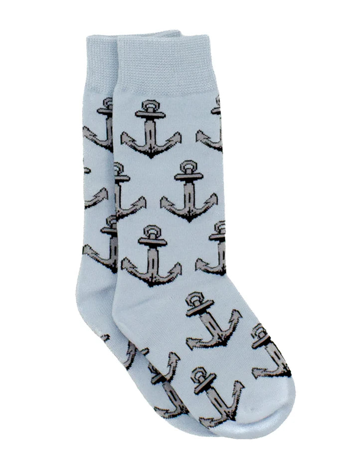 Lucky Duck Sock - Anchor