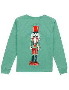 Nutcracker LS Logo Tee- Ivy