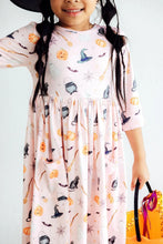 Load image into Gallery viewer, Hey Boo Pocket Twirl Dress
