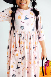 Hey Boo Pocket Twirl Dress