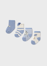 Load image into Gallery viewer, Boys Sock Set 4 Pair- Blue Bell
