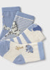 Boys Sock Set 4 Pair- Blue Bell