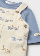 Load image into Gallery viewer, Safari Dungaree Set- Blue

