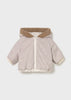 Baby Reversible Puffer Coat- Ceramic