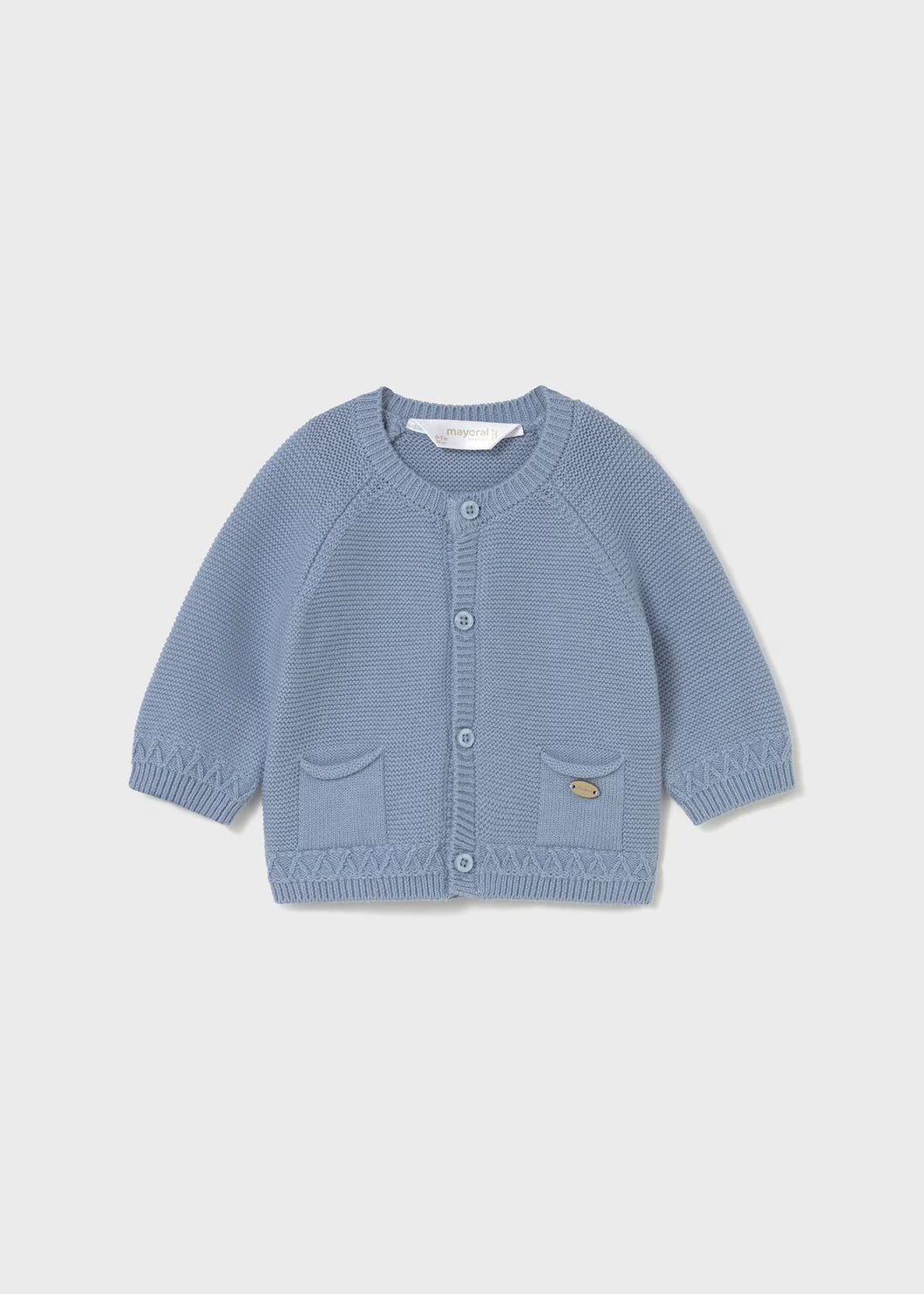 Soft Knit Cardigan- Blue Bell
