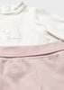 Bunny Tracksuit 3-Pc Set- Pink