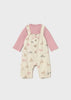 Safari Dungaree Set- Orchid Pink