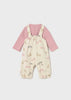 Safari Dungaree Set- Orchid Pink