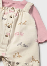 Load image into Gallery viewer, Safari Dungaree Set- Orchid Pink
