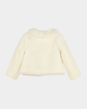 Load image into Gallery viewer, Cozy Fuzzy Coat- Ivory
