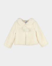 Load image into Gallery viewer, Cozy Fuzzy Coat- Ivory
