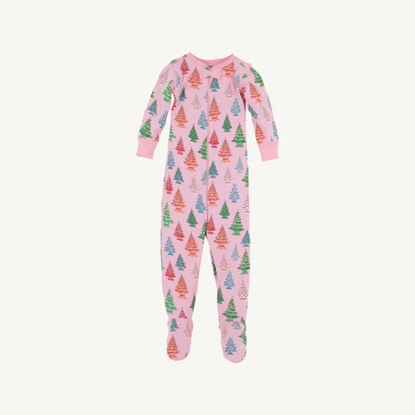 Noelle's Night Night Footed- Little Nostalgia/Pier Party Pink