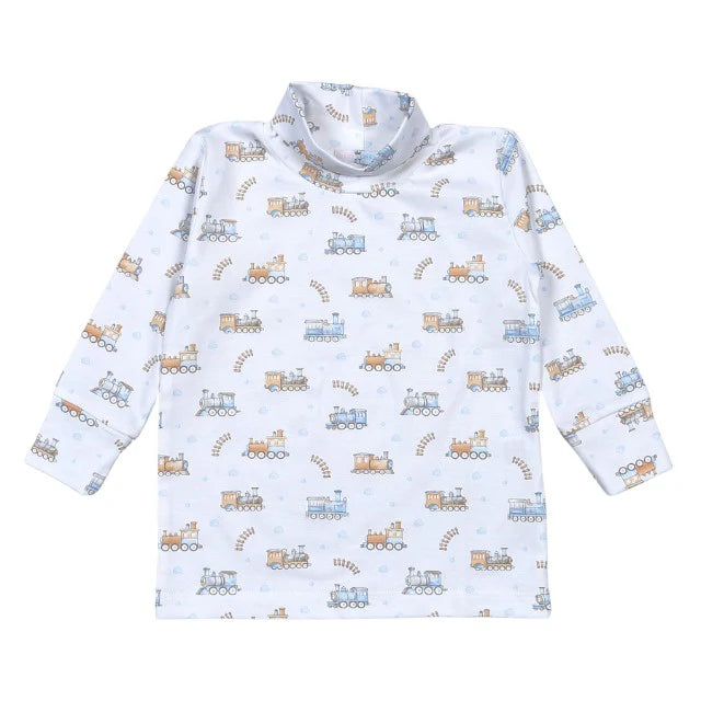 Choo Choo Pima LS Turtleneck