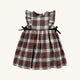 Pammy's Pinafore Dress- Charlie Place Plaid/Newport Night