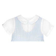 Load image into Gallery viewer, Shortall w/ Side Tabs &amp; Shirt Set- Blue
