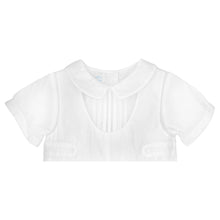 Load image into Gallery viewer, Shortall w/ Side Tabs &amp; Shirt Set- White
