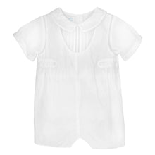 Load image into Gallery viewer, Shortall w/ Side Tabs &amp; Shirt Set- White
