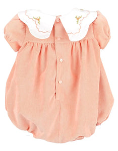 Pumpkin Cord Scallop Bubble- Orange