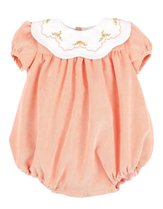 Pumpkin Cord Scallop Bubble- Orange