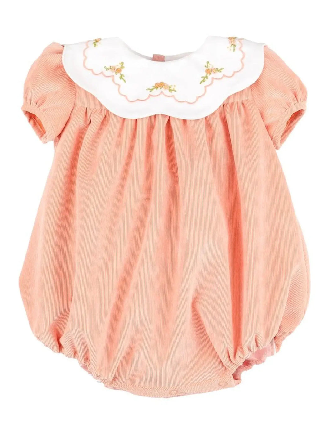 Pumpkin Cord Scallop Bubble- Orange