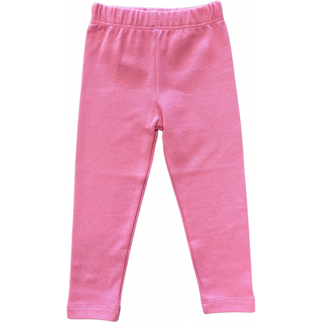 Straight Leggings- Lt. Bubblegum Pink