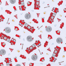 Load image into Gallery viewer, To The Rescue Printed Zip Footie

