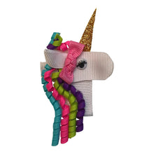 Load image into Gallery viewer, Curly Unicorn Hair Clip

