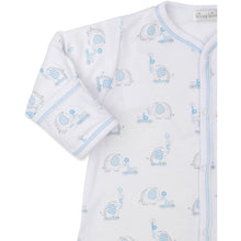 Load image into Gallery viewer, Elephant ABC&#39;s Convertible Gown- Blue
