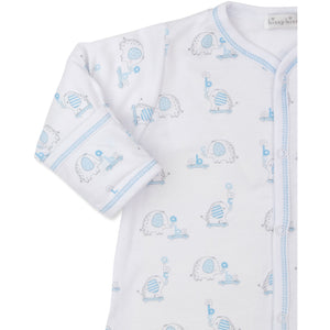 Elephant ABC's Convertible Gown- Blue